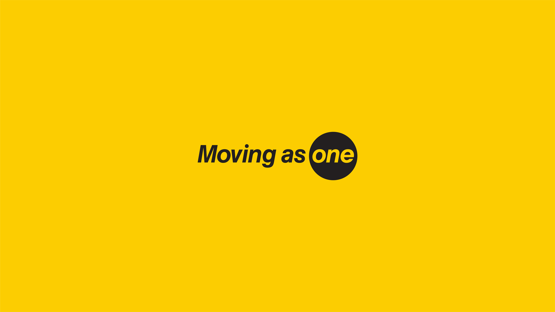 Moving as One